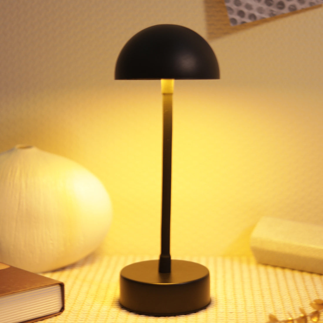 Creative Mushroom Table Lamp Simple LED Atmosphere Warm Light Small Night Lamp
